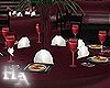 A~DARK ROSE GUEST TABLE