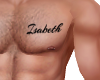 chest tatoo Isabeth