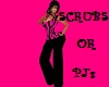 xxl pink black scrubs