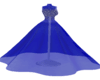 blue gown stand