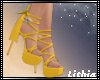 L| Yellow Love Heels