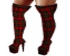 colegiala boots cuadros