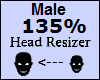 Head Scaler 135% Male