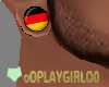 Germany Flag Earplugs