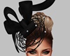 Black Couture Hat