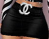 E*  Black CC Skirt RL