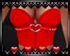 !F Valentine Bustier Red