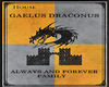 Gaelus Draconus L Flag