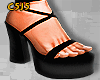 ℭ Black Sandals