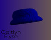 Blue Fur Hat