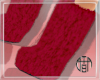RED- ISH FUR BOOTS