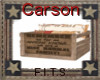 carson pillow crate