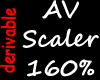 *Mus* AV Scaler 160% M/F