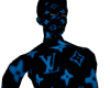 blue lv skin