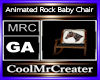 Animated Rock Baby Chair