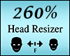 Head Scaler 260%