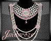 Bridal Collar- PinkTopaz