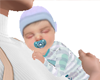 Matheo baby chest sleep3