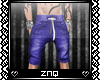 !Z Blue-D Short trousers