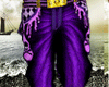 *H*Purple sport pants