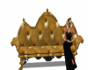 Royal Gold Couch