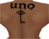 UNO Kety Back Tattoo