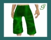 green shorts
