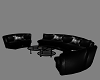!! Poseless Black Couch