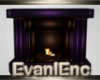 !E! Purple Fireplace