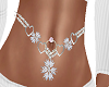 SnowFlake Belly Chain