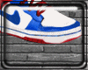 (D)Nike Blue Red/w High.