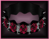 Rose Spiked Choker