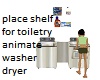 animated laundry washer