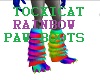 TOXICAT Rainbow Pawboots