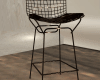 Brownie leather stool