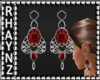'Eva Ruby Earrings