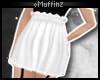 M| Layerable White Skirt