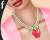 F* Strawberry Necklace