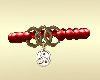 Red Pearl  Anklet