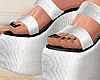 Ripped set Shoes White