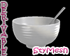 Empty Bowl & Fork