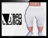 White Jogger Shorts