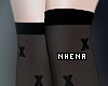 & Add Socks Black X