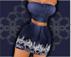{BE}blue dress delilah