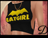 {D} Bat Girl Tank Top