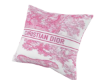 $. Pink Diorish Pillow.