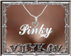 VM PINKY NECKLACE