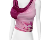 KI FLORAL RUCHED