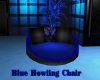 Blue Howling Chair