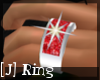 [J] Red Diamond Ring